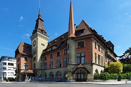 Bâtiment Mairie des Eaux-Vives, Genève
