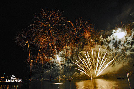 Feux d'artifices de Genève