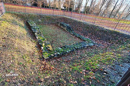 Villa romaine parc de La Grange à Genève, Suisse