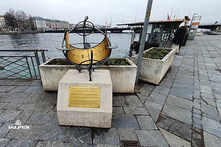 Genève, débarcadère du Molard