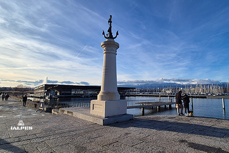 Genève, débarcadère du Port Noir