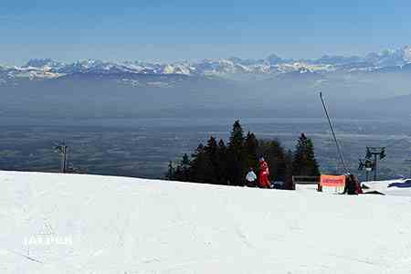 Ski à Bernex, Haute-Savoie