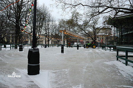 Genève, patinoire des Bastions